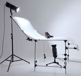 Equipment for the object photography #1
