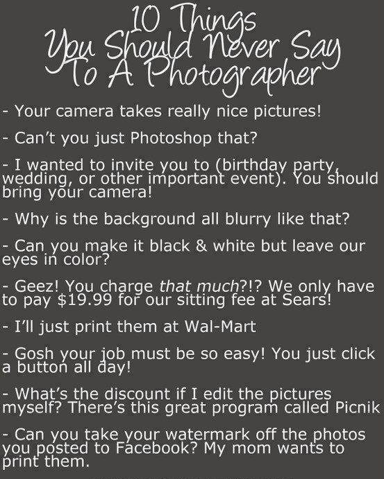 Jokes and pictures about photography #5