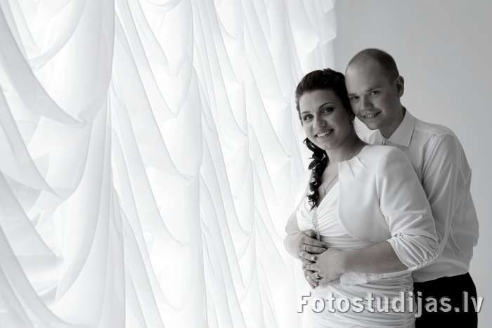 Kāzu fotosesija fotostudijā #11